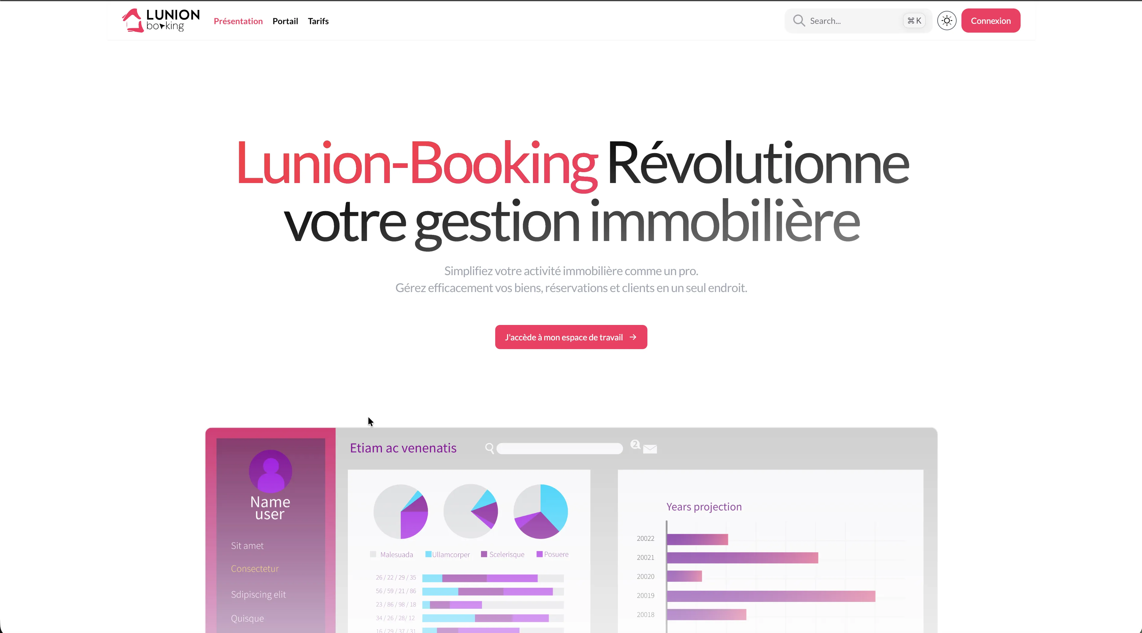 Lunion Booking